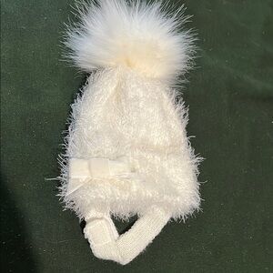 ❤️3 for $15 Fluffy White Kids Winter Hat
